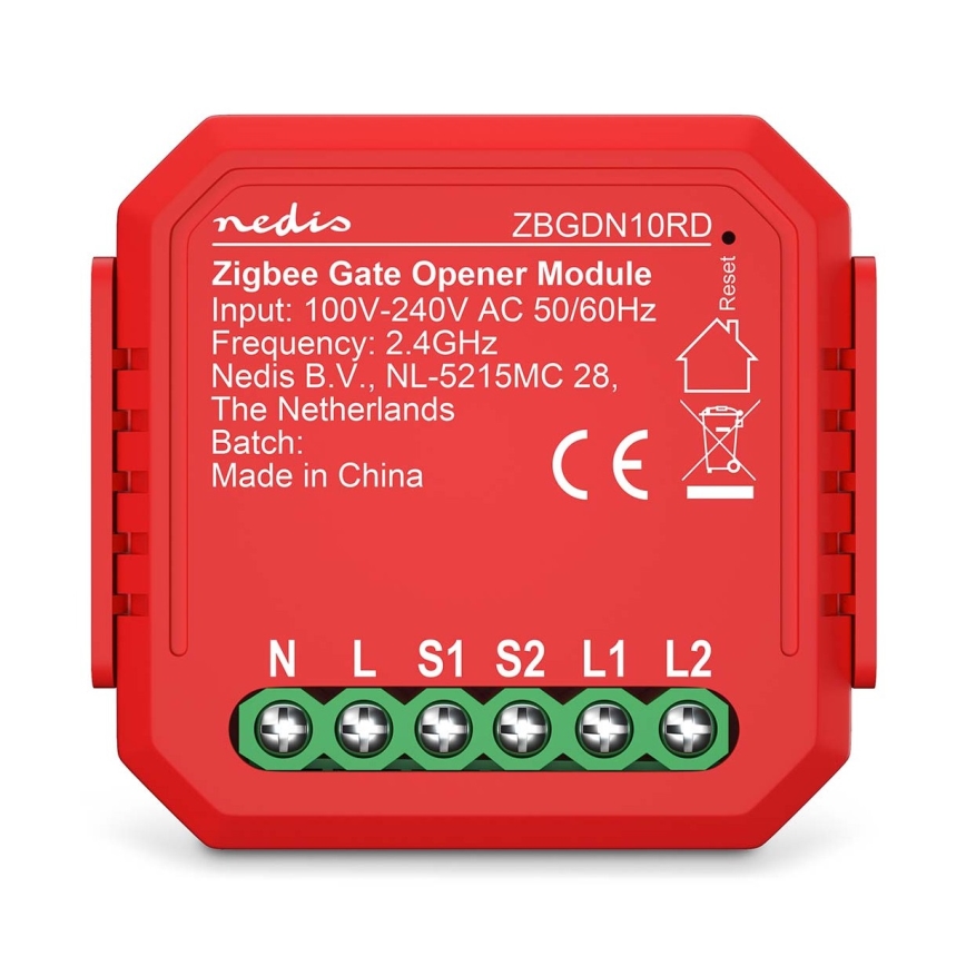 Interrupteur de porte de garage connecté SmartLife Zigbee Tuya