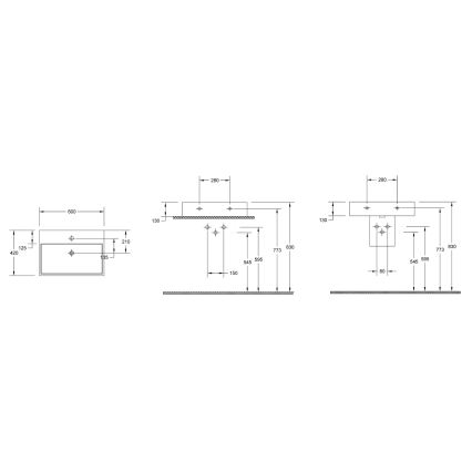 Isvea - Opzetwastafel PURITY 60×42 cm keramiek/wit