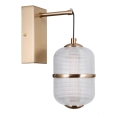 ITALUX - Applique murale LED ALANI, 6W, 230V, 3000K, dorée