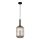 ITALUX - Hanglamp aan een koord ANTIOLA 1xE27/40W/230V diameter 20 cm brons
