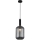 ITALUX - Hanglamp aan een koord ANTIOLA 1xE27/40W/230V diameter 20 cm zwart
