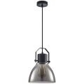 ITALUX - Hanglamp aan een koord DARLENA 1xE27/40W/230V zwart