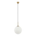 ITALUX - Hanglamp aan een koord DEORE 1xE27/40W/230V diameter 30 cm brons