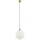 ITALUX - Hanglamp aan een koord DEORE 1xE27/40W/230V diameter 30 cm brons
