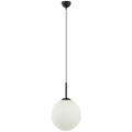 ITALUX - Hanglamp aan een koord DEORE 1xE27/40W/230V diameter 30 cm zwart
