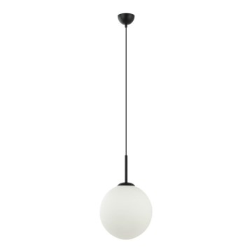 ITALUX - Hanglamp aan een koord DEORE 1xE27/40W/230V diameter 30 cm zwart