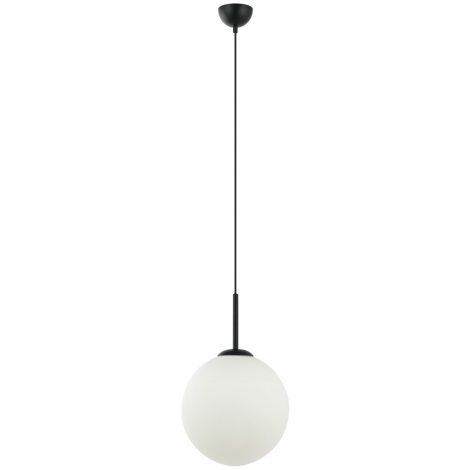 ITALUX - Hanglamp aan een koord DEORE 1xE27/40W/230V diameter 30 cm zwart