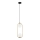 ITALUX - Hanglamp aan een koord LUPUS 2xG9/25W/230V zwart/goud