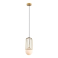 ITALUX - Hanglamp aan een koord MATTY 1xE27/40W/230V diameter 15 cm goud