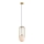 ITALUX - Hanglamp aan een koord MATTY 1xE27/40W/230V diameter 20 cm goud