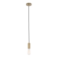 ITALUX - Hanglamp aan een koord MODERNA 1xE27/60W/230V brons