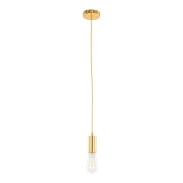 ITALUX - Hanglamp aan een koord MODERNA 1xE27/60W/230V goud