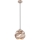 ITALUX - Hanglamp aan een koord PALERMO 1xE27/40W/230V diameter 23 cm Roségoud