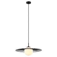 ITALUX - Hanglamp aan een koord SALLY 1xE27/40W/230V zwart