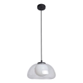 ITALUX - Hanglamp aan kabel AINALE 1xG9/7W/230V zwart/helder
