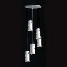 ITALUX - Hanglamp aan koord RITA 5xE14/40W/230V