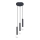 ITALUX - Hanglamp aan snoer FILANO 3xG9/5W/230V zwart