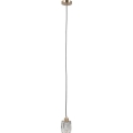 ITALUX - Hanglamp aan snoer TORNO 1xE14/40W/230V goudkleurig