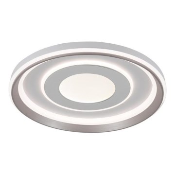 ITALUX - LED dimbare plafondlamp SIMNI LED/55W/230V 3000-6500K Ø 50 cm wit + afstandsbediening