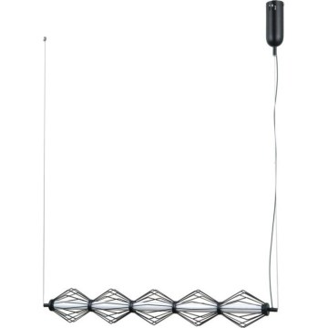 ITALUX - LED hanglamp aan kabel SEVILLA LED/25W/230V 3000K zwart