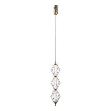 ITALUX - LED Suspension sur câble SEVILLA LED/15W/230V 3000K dorée