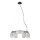 ITALUX - Lustre suspendu sur câble SIMONA, 6xE14/40W/230V, noir/doré