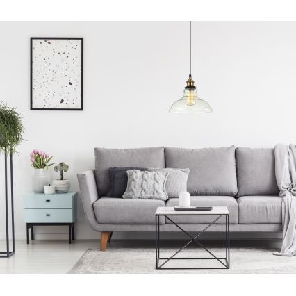 ITALUX - Hanglamp aan een koord HUBERT 1xE27/40W/230V