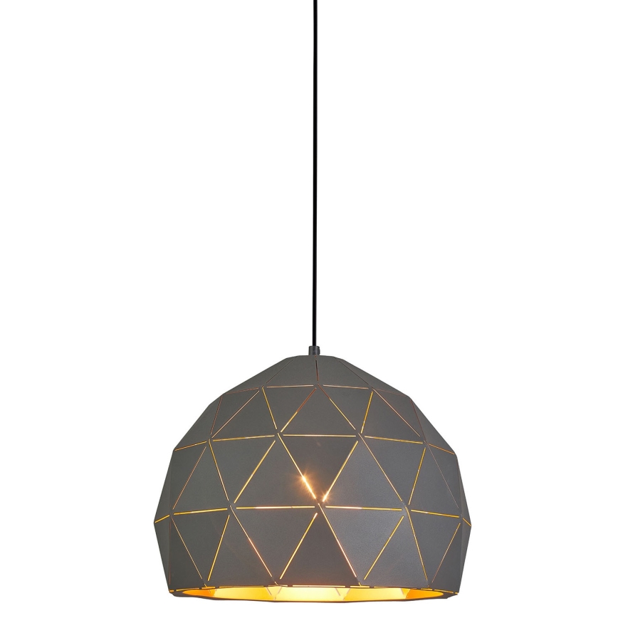 ITALUX - Hanglamp aan een koord HARLEY 1xE27/40W/230V antraciet