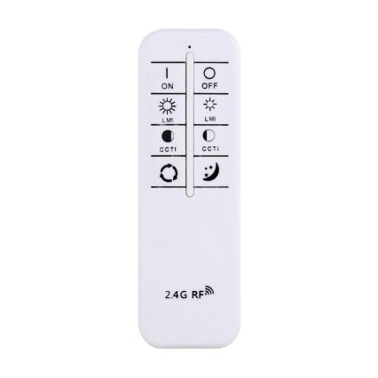 ITALUX - Plafonnier LED dimmable TEMPIO LED/55W/230V 3000-6500K diam. 50 cm blanc + télécommande