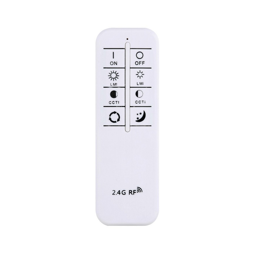 ITALUX - Plafonnier LED dimmable TEMPIO LED/55W/230V 3000-6500K diam. 50 cm blanc + télécommande