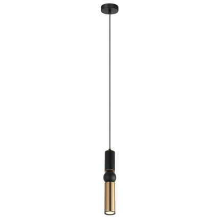 ITALUX - Suspension filaire ISIDORA 1xGU10/25W/230V noir/bronze