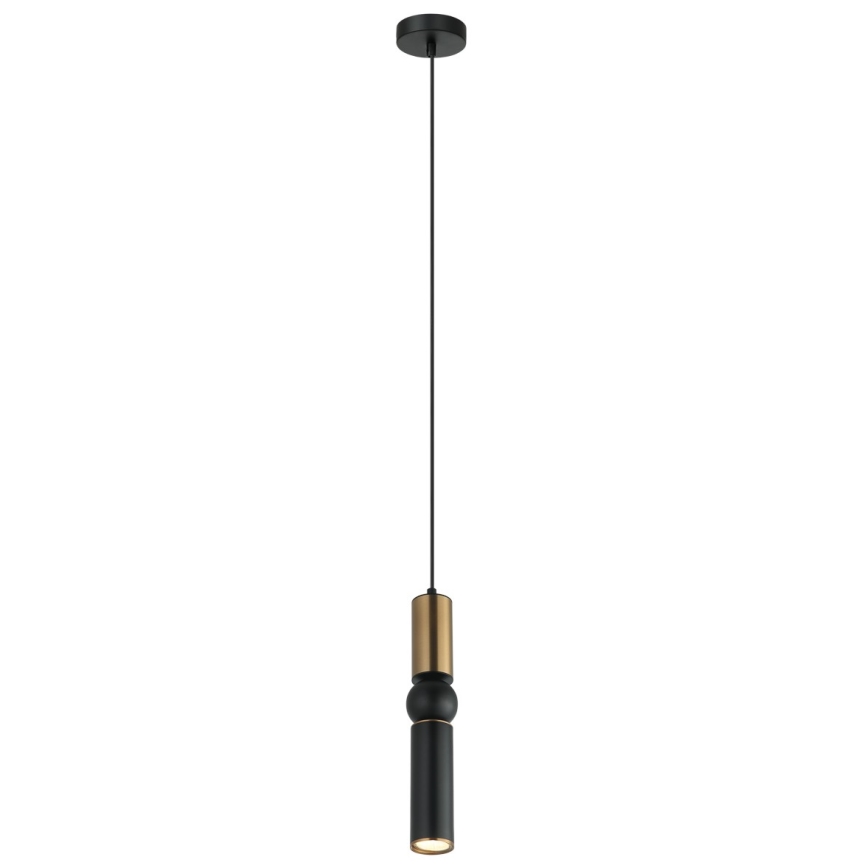 ITALUX - Suspension filaire ISIDORA 1xGU10/25W/230V noir/bronze