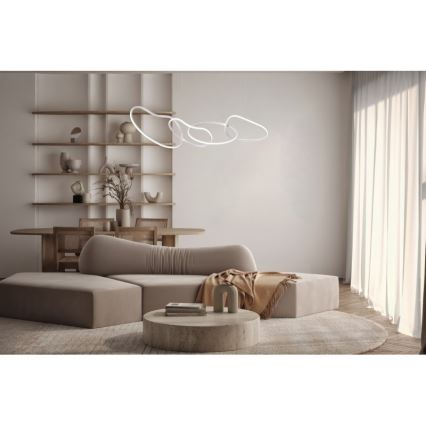ITALUX - Lustre LED sur câble FONTE LED/60W/230V 3000/4000/6000K blanc