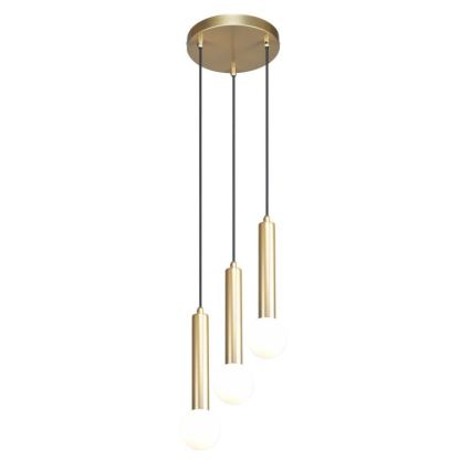 ITALUX - Hanglamp aan kabel FILANO 3xG9/5W/230V goud