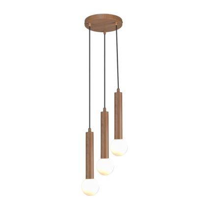 ITALUX - Hangkroonluchter FILANO 3xG9/5W/230V bruin