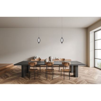 ITALUX - Suspension LED sur câble SEVILLA LED/5W/230V 3000K noir