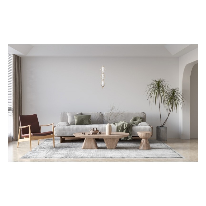 ITALUX - LED Suspension sur câble SEVILLA LED/15W/230V 3000K dorée