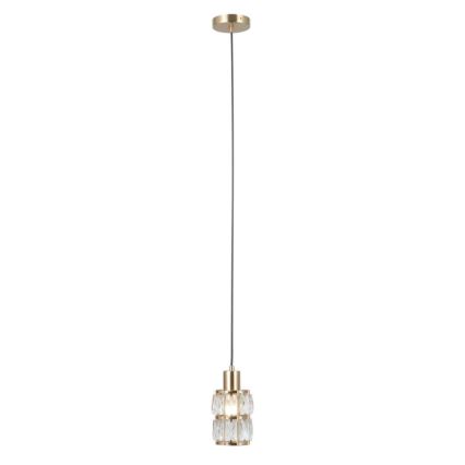 ITALUX - Suspension sur câble ALMA 1xE27/40W/230V dorée