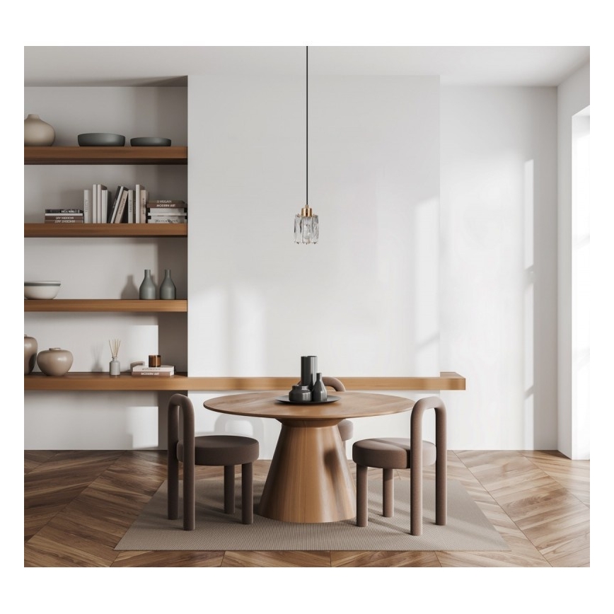 ITALUX - Suspension sur câble TORNO 1xE14/40W/230V dorée