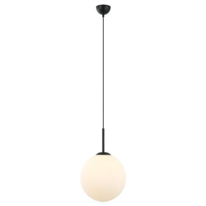 ITALUX - Hanglamp aan een koord DEORE 1xE27/40W/230V diameter 30 cm zwart