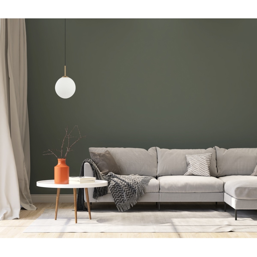 ITALUX - Hanglamp aan kabel DEORE 1xE27/40W/230V pr. 30 cm brons