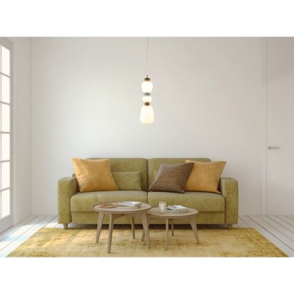 ITALUX - Suspension LED sur câble EVANS LED/19W/230V 3000K dorée/bleue/brune