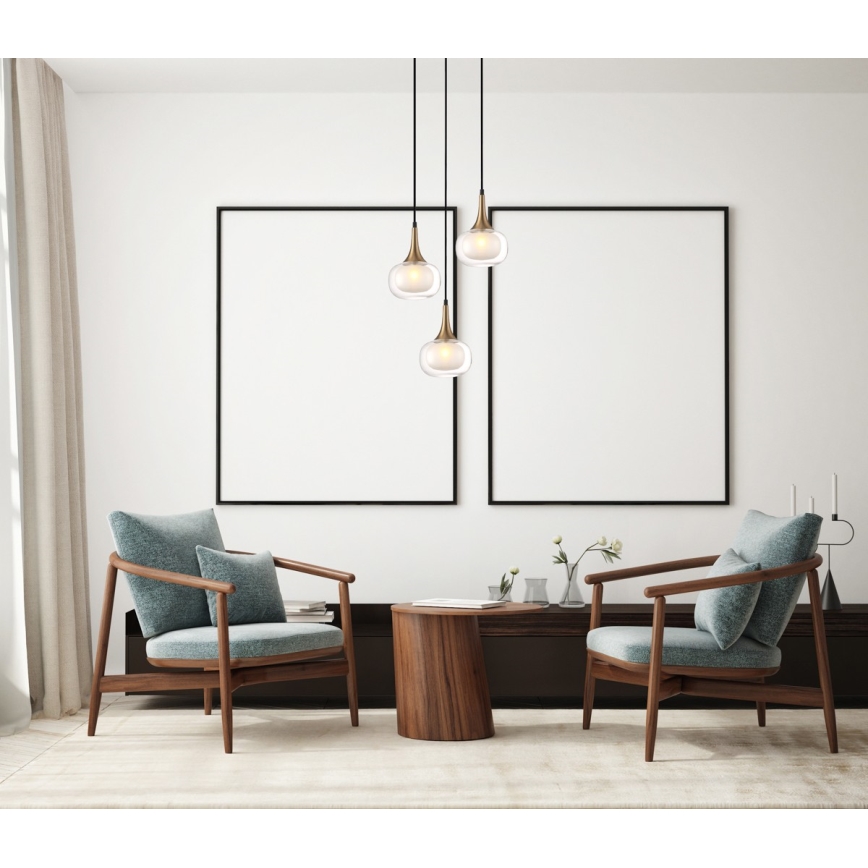 ITALUX - Suspension filaire KONILA 3xG9/10W/230V