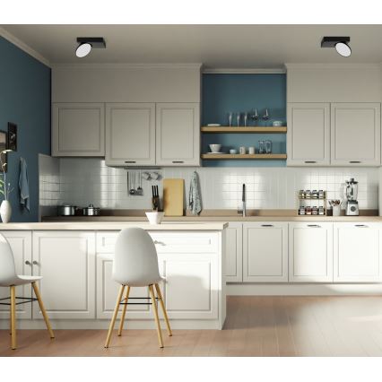 ITALUX - Spot LED CASTELIO LED/5W/230V 4000K noir