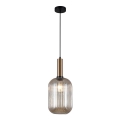 ITALUX - Suspension filaire ANTIOLA 1xE27/40W/230V d. 20 cm bronze