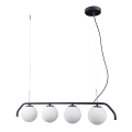 ITALUX - Suspension filaire CARIMI 4xG9/5W/230V noir