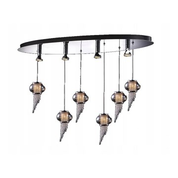 ITALUX - Suspension filaire CARLO 10xG4/20W/230V