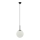 ITALUX - Suspension filaire DEORE 1xE27/40W/230V d. 25 cm noir