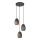 ITALUX - Suspension filaire HARLEY 3xE27/40W/230V anthracite