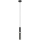 ITALUX - Suspension filaire ISIDORA 1xGU10/25W/230V anthracite/chrome